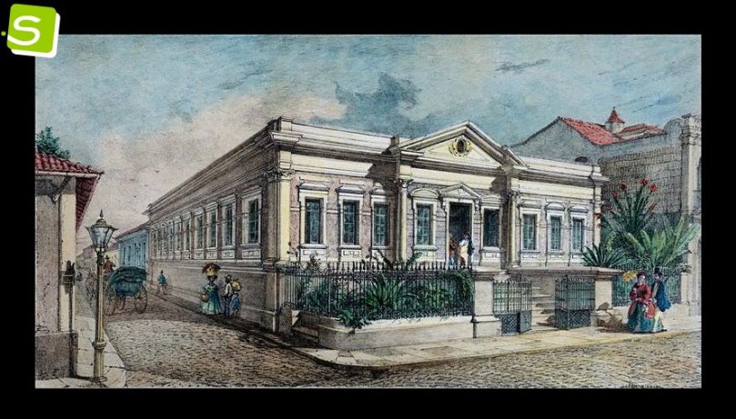 Banco Commercial, atual Biblioteca Arthur Vianna (Arquivo Público)